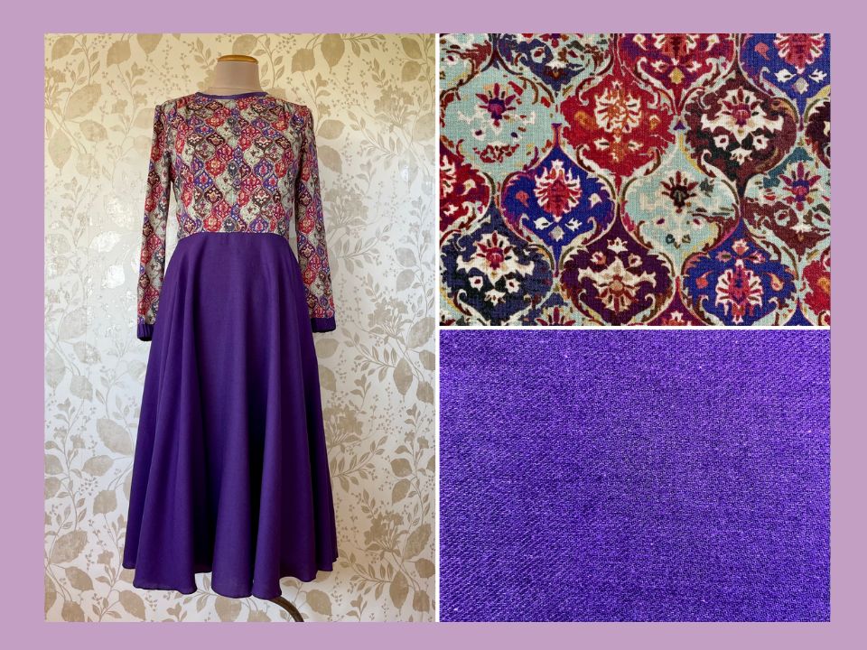 Midi wool dress Size 46