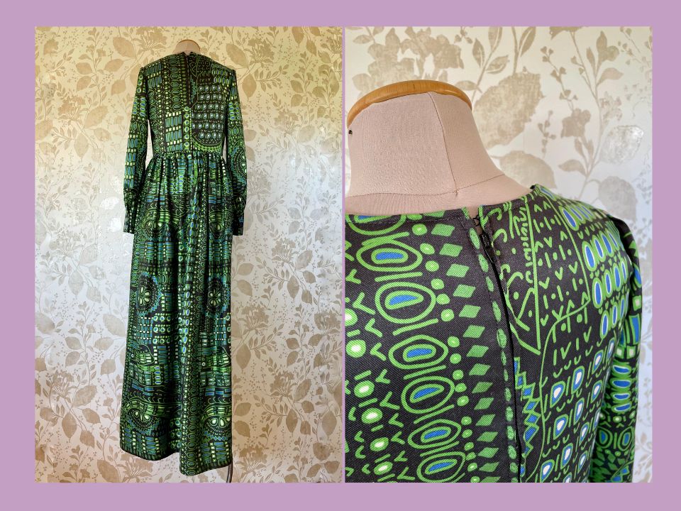 Long silk dress Size 46