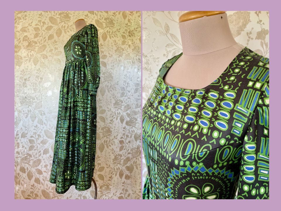 Long silk dress Size 46